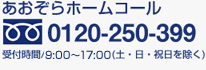 ��������z�[���R�[�� 0120-250-399