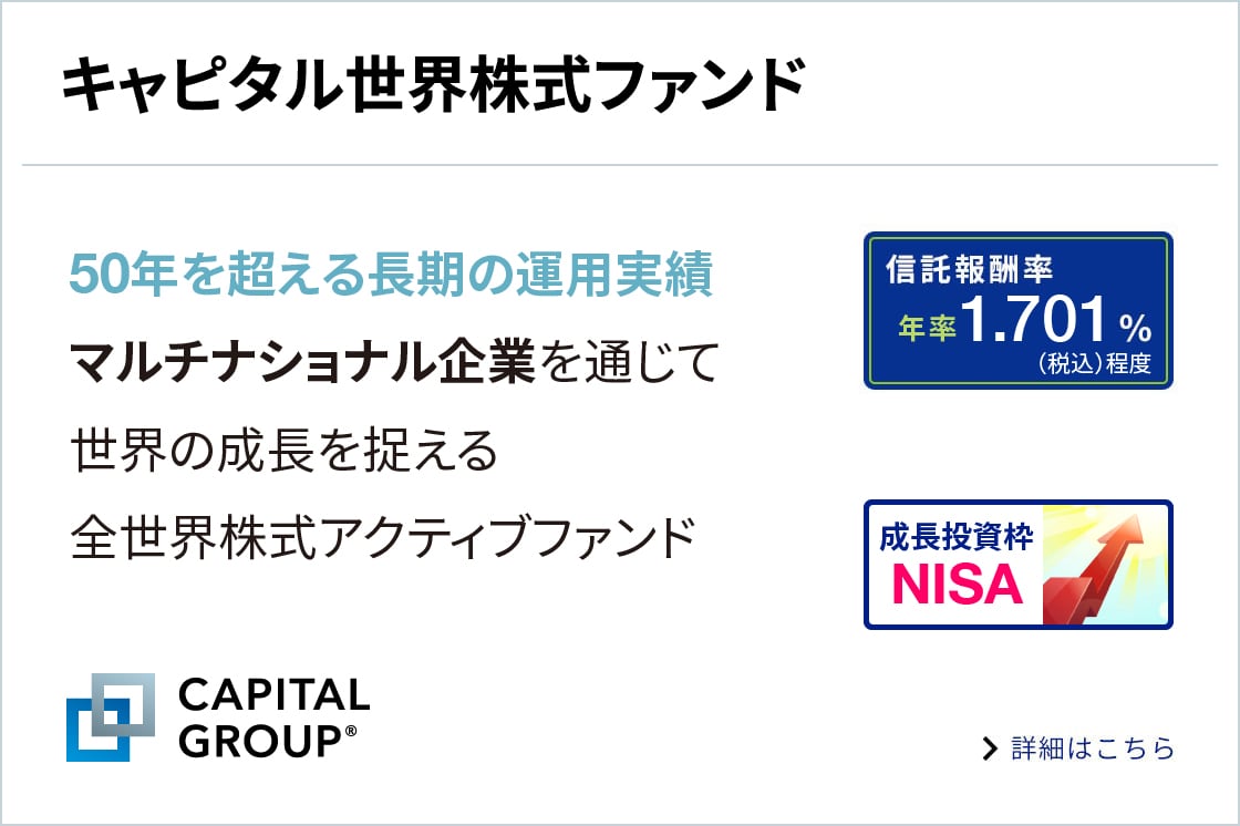 キャピタル世界株式ファンドに関する画像