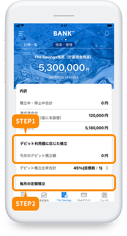 The Savings(目標追加)に関する画像