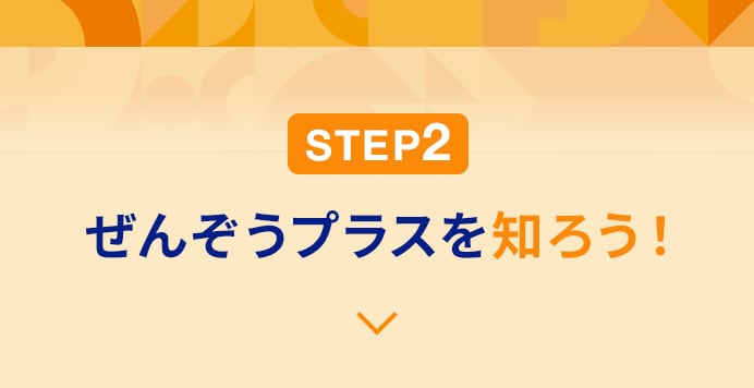 STEP2 ぜんぞうプラスを知ろう！に関する画像