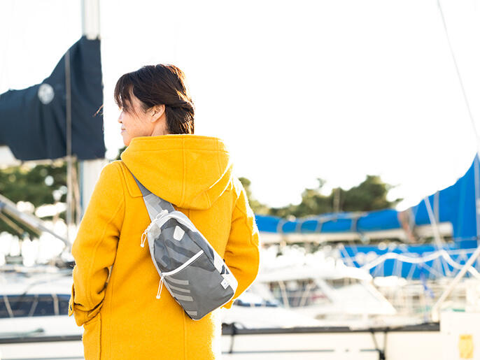 ヨット航海の思い出を引き継ぐ再生バッグ 2,600円〜 | ストーリー 