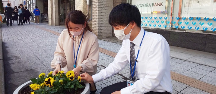 金沢市の「花いっぱい事業」についての画像