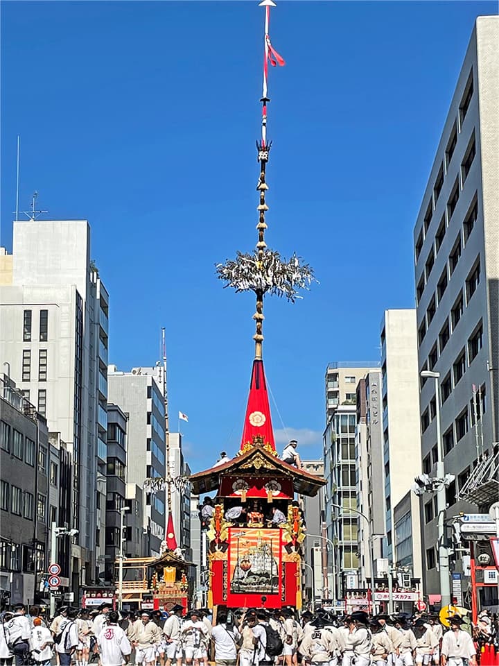 Kyoto Branch: Participating in the “Gion Matsuri” Festival