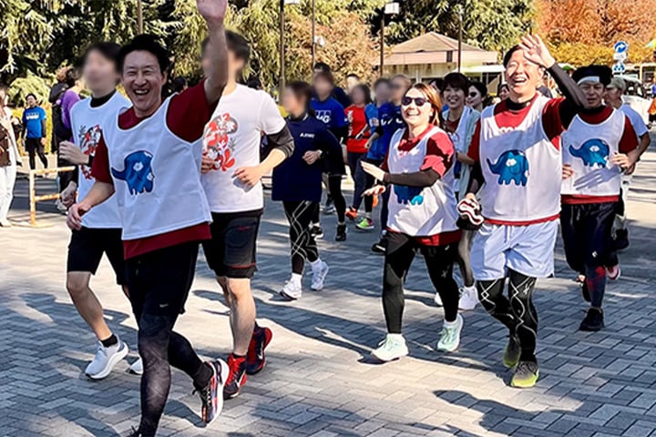 Participation in Financial Industry in Tokyo For Charity Run 2025