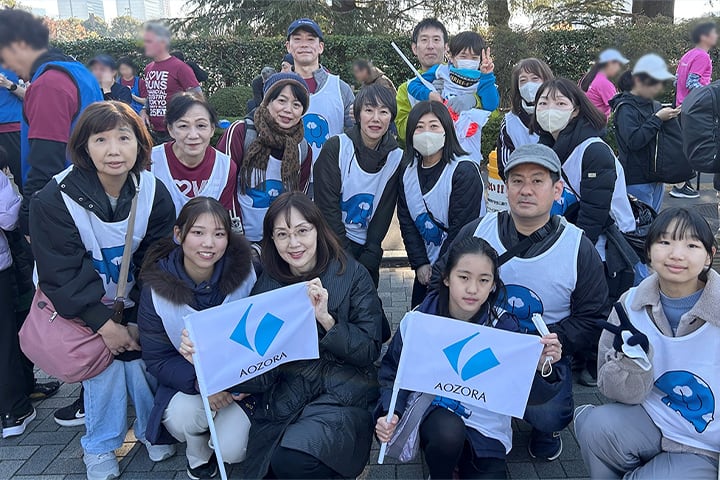 Participation in Financial Industry in Tokyo For Charity Run 2025
