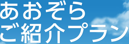 あおぞらご紹介プラン