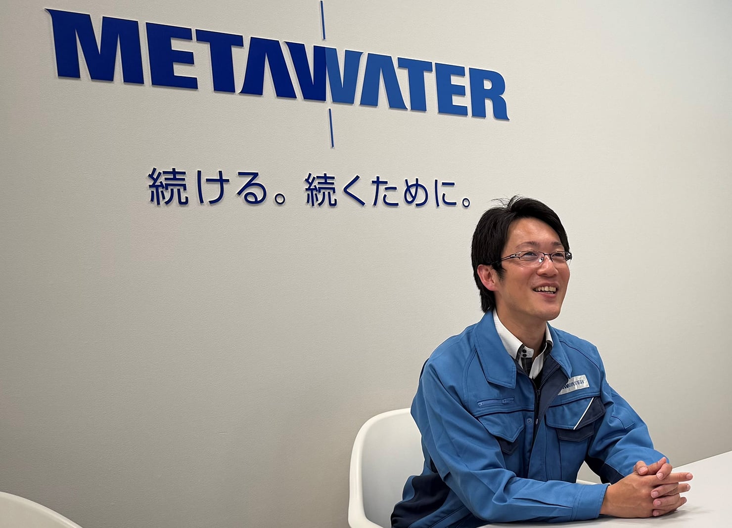 水道技術部第一グループ　吉田係長に関する画像