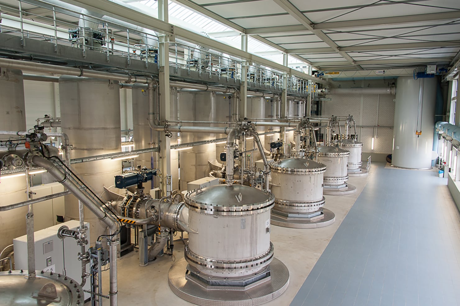 オランダのアンダイクⅢ浄水場に関する画像